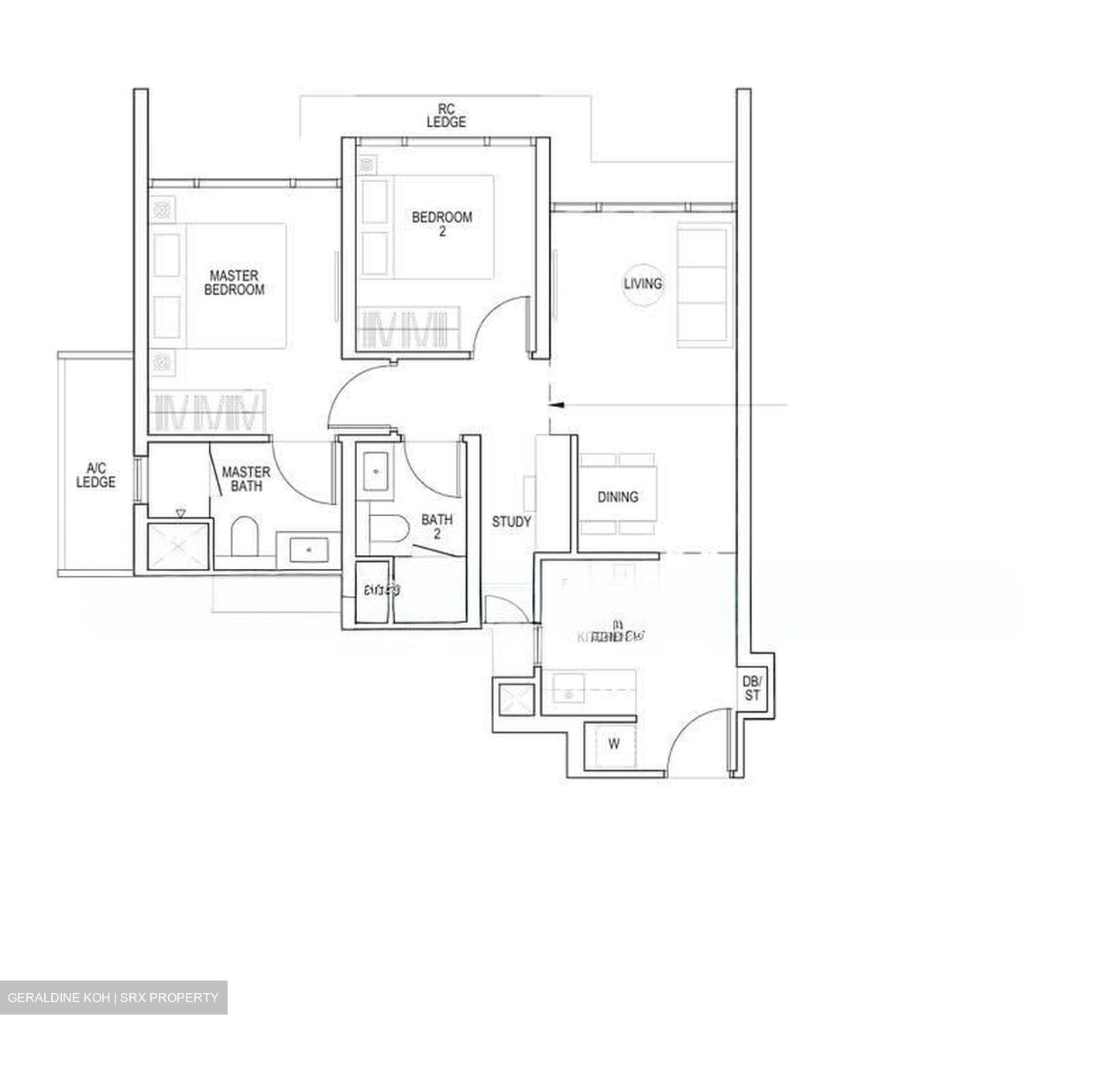 Piccadilly Grand (D8), Apartment #540020221